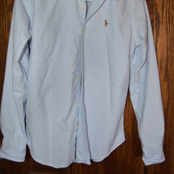 Polo Ralph Lauren Women's Slim Fit Dress Shirt - 4 - Picture 2 of 4
